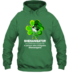 Jack Skellington Shenanigator Patricks Day Hoodie - kambletee
