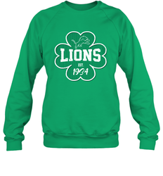 Patrick's Day Shamrock For Detroit Lions Fans Sweatshirt - kambletee