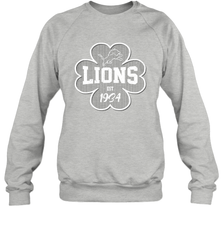Patrick's Day Shamrock For Detroit Lions Fans Sweatshirt - kambletee