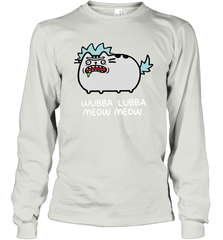 Rick sanchez Cat wubba lubba meow meow Long Sleeve T-Shirt - kambletee