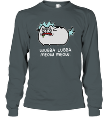 Rick sanchez Cat wubba lubba meow meow Long Sleeve T-Shirt - kambletee
