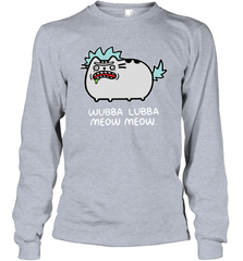 Rick sanchez Cat wubba lubba meow meow Long Sleeve T-Shirt - kambletee