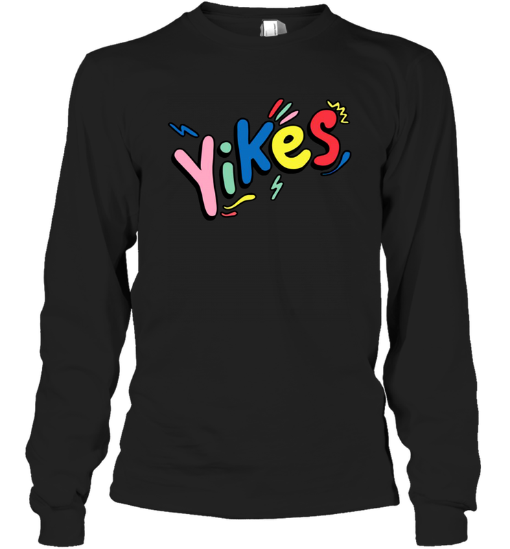Eddy burback merch yikes rainbow Long Sleeve T-Shirt - kambletee