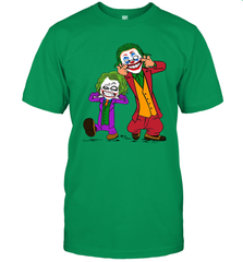 Double Joker Calvin and Hobbes T-Shirt - kambletee