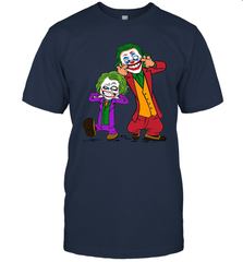 Double Joker Calvin and Hobbes T-Shirt - kambletee