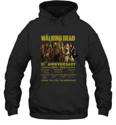 The Walking Dead 10th anniversary 2010 2020 Hoodie - kambletee