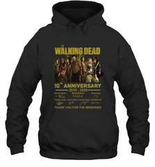 The Walking Dead 10th anniversary 2010 2020 Hoodie - kambletee