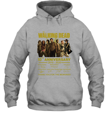 The Walking Dead 10th anniversary 2010 2020 Hoodie - kambletee