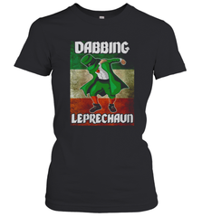 St Patricks Day Irish Dabbing Leprechaun Women's T-Shirt - kambletee