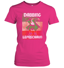 St Patricks Day Irish Dabbing Leprechaun Women's T-Shirt - kambletee