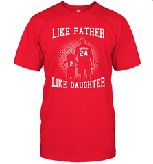 Like Father Like Daughter Kobe Bryant Gianna Bryant Men's T-Shirt - kambletee