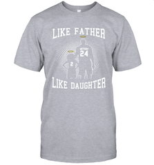 Like Father Like Daughter Kobe Bryant Gianna Bryant Men's T-Shirt - kambletee