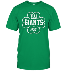 Patrick's Day Shamrock For New York Giants Fans Men's T-Shirt - kambletee