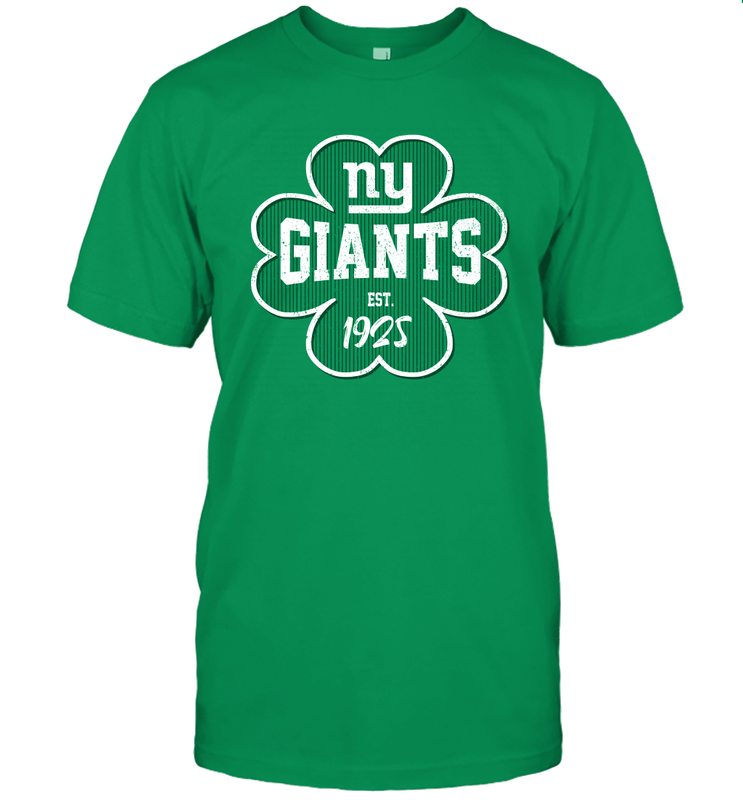 Patrick's Day Shamrock For New York Giants Fans Men's T-Shirt - kambletee