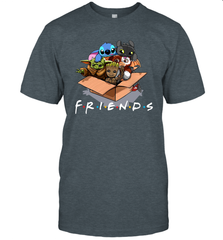 Baby Yoda Groot Stitch Toothless and Gizmo friends Men's T-Shirt - kambletee