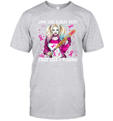 Harley Quinn Fight Like A Warrior Blood Cancer Awareness Men's T-Shirt - kambletee