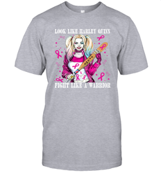Harley Quinn Fight Like A Warrior Blood Cancer Awareness Men's T-Shirt - kambletee