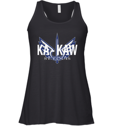 BattleHawks Football Fans St Louis XFL Ka Kaw Racerback Tank - kambletee