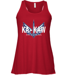 BattleHawks Football Fans St Louis XFL Ka Kaw Racerback Tank - kambletee
