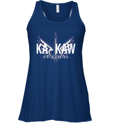 BattleHawks Football Fans St Louis XFL Ka Kaw Racerback Tank - kambletee