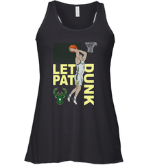LET PAT DRUNK Pat Connaughton Milwaukee Bucks Racerback Tank - kambletee