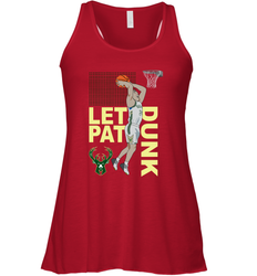 LET PAT DRUNK Pat Connaughton Milwaukee Bucks Racerback Tank - kambletee