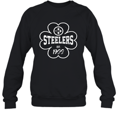 Patrick's Day Shamrock For Pittsburgh Steelers Fans Sweatshirt - kambletee