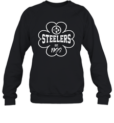 Patrick's Day Shamrock For Pittsburgh Steelers Fans Sweatshirt - kambletee