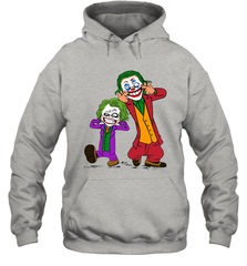 Double Joker Calvin and Hobbes Hoodie - kambletee