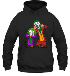 Double Joker Calvin and Hobbes Hoodie - kambletee