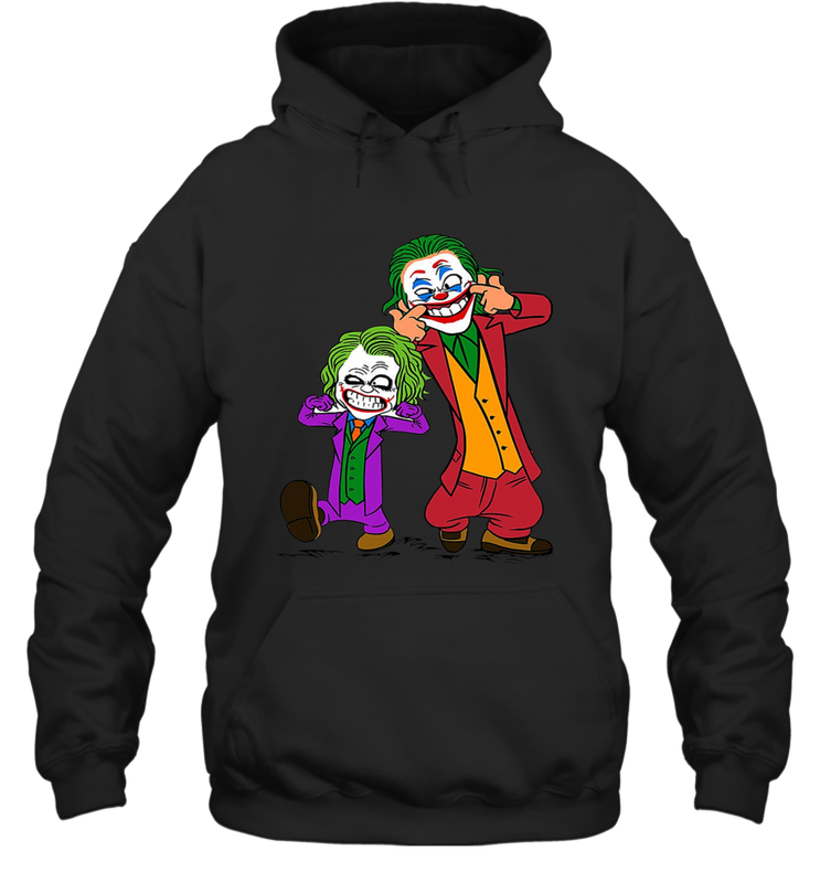 Double Joker Calvin and Hobbes Hoodie - kambletee
