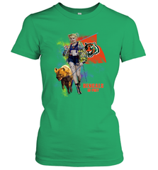 Harley Quinn Cincinnati Bengals Of Prey Women's T-Shirt - kambletee