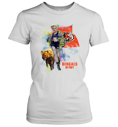 Harley Quinn Cincinnati Bengals Of Prey Women's T-Shirt - kambletee