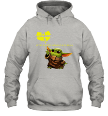 Star Wars Baby Yoda holding Wu Tang Hoodie - kambletee