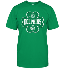 Patrick's Day Shamrock For Miami Dolphins Fans Men's T-Shirt - kambletee