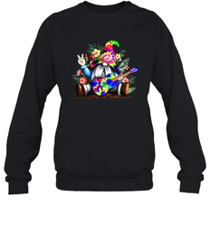 Gnome playing guitar St Patrick's Day Sweatshirt - kambletee