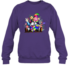Gnome playing guitar St Patrick's Day Sweatshirt - kambletee