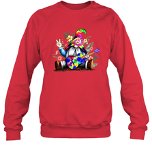 Gnome playing guitar St Patrick's Day Sweatshirt - kambletee