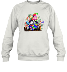 Gnome playing guitar St Patrick's Day Sweatshirt - kambletee