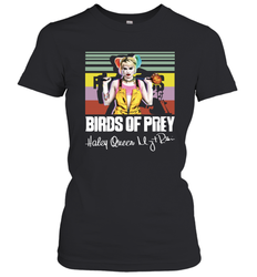 Birds of Prey Harley Quinn signature vintage Women's T-Shirt - kambletee