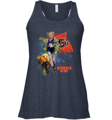 Harley Quinn Cincinnati Bengals Of Prey Racerback Tank - kambletee