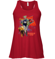 Harley Quinn Cincinnati Bengals Of Prey Racerback Tank - kambletee
