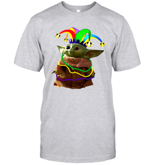 Baby Yoda Mardi Gras Men's T-Shirt - kambletee