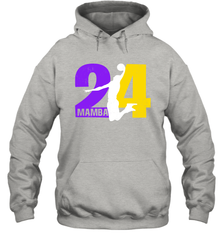 Angel Legend Mamba 24 Basketball Kobe Bryant Hoodie - kambletee