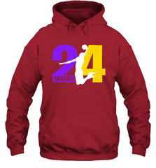 Angel Legend Mamba 24 Basketball Kobe Bryant Hoodie - kambletee