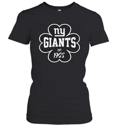 Patrick's Day Shamrock For New York Giants Fans Women's T-Shirt - kambletee