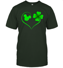 Mickey mouse and four leaf clover St Patricks Day Men's T-Shirt - kambletee