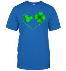 Mickey mouse and four leaf clover St Patricks Day Men's T-Shirt - kambletee