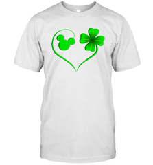 Mickey mouse and four leaf clover St Patricks Day Men's T-Shirt - kambletee