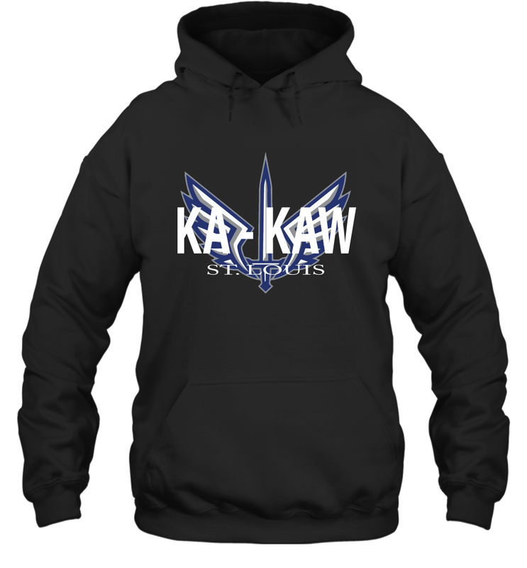 BattleHawks Football Fans St Louis XFL Ka Kaw Hoodie - kambletee